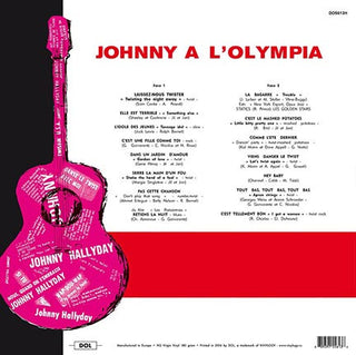 Johnny Hallyday : À l'Olympia (LP, Album, RE, 180)