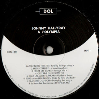 Johnny Hallyday : À l'Olympia (LP, Album, RE, 180)