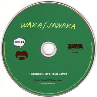 Frank Zappa : Waka/Jawaka (CD, Album, RE, RM, RP, Arv)
