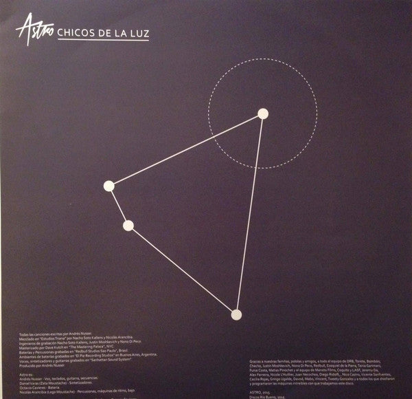 Astro (18) : Chicos De La Luz (LP, Album, Ltd)