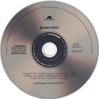 Blind Faith (2) : Blind Faith (CD, Album, RE, PMD)