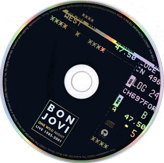 Bon Jovi : One Wild Night - Live 1985-2001 (CD, Album, RP)