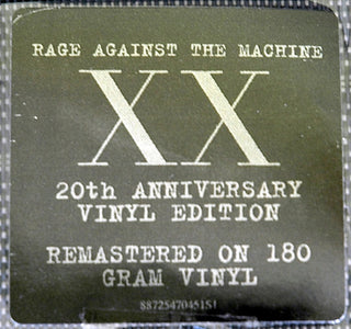 Rage Against The Machine : Rage Against The Machine (LP, Album, RE, RM, 180)