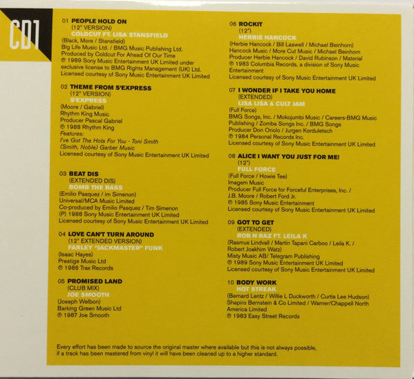 Various : Twelve Inch Eighties (People Hold On) (3xCD, Comp)