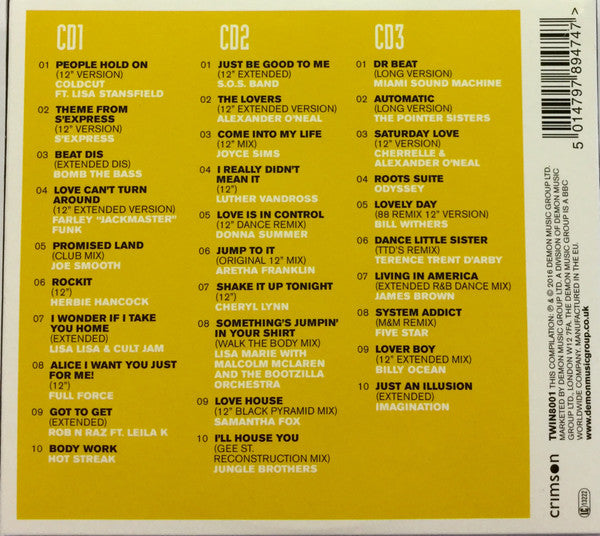 Various : Twelve Inch Eighties (People Hold On) (3xCD, Comp)