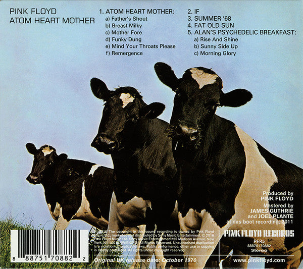 Pink Floyd : Atom Heart Mother (CD, Album, RE, RM)