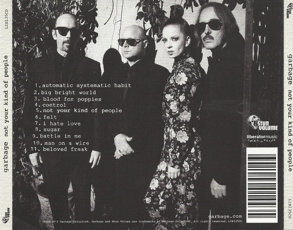 Garbage : Not Your Kind Of People (CD, Album, Dlx)