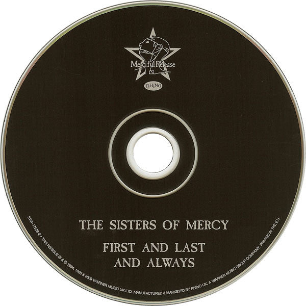 The Sisters Of Mercy : First And Last And Always (CD, Album, RE, RM, Dig)