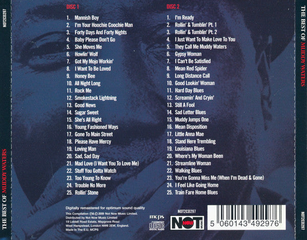 Muddy Waters : King Of The Blues - The Best Of Muddy Waters (2xCD, Comp, RM)