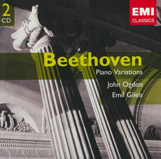 Ludwig van Beethoven – John Ogdon • Emil Gilels : Piano Variations (2xCD, Comp, RE, RM)