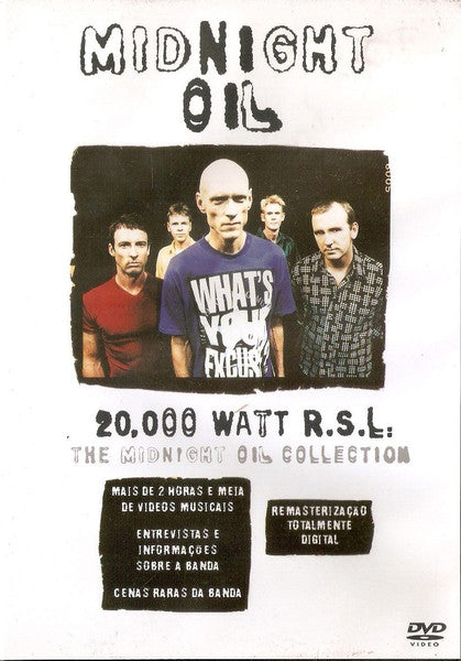 Midnight Oil : 20,000 Watt R.S.L. The Midnight Oil Collection (DVD-V, Comp, RM, RP, NTSC)