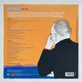 Aldo Ciccolini, Erik Satie : Satie (LP, Album, RSD, RE, RM, Gat)
