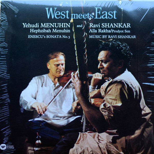 Yehudi Menuhin And Ravi Shankar : West Meets East (LP, Album, RE)