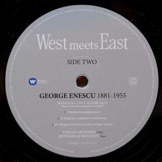 Yehudi Menuhin And Ravi Shankar : West Meets East (LP, Album, RE)
