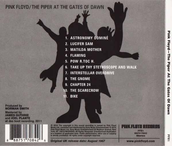 Pink Floyd : The Piper At The Gates Of Dawn (CD, Album, RE, RM)