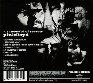 Pink Floyd : A Saucerful Of Secrets (CD, Album, RE, RM)