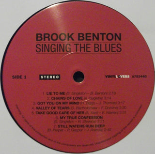 Brook Benton : Lie To Me - Brook Benton Singing The Blues (LP, Album, Ltd, RE, RM, 180)
