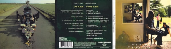 Pink Floyd : Ummagumma (2xCD, Album, RE, RM)