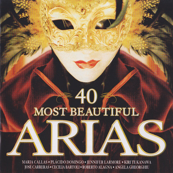 Various : 40 Most Beautiful Arias (2xCD, Comp)