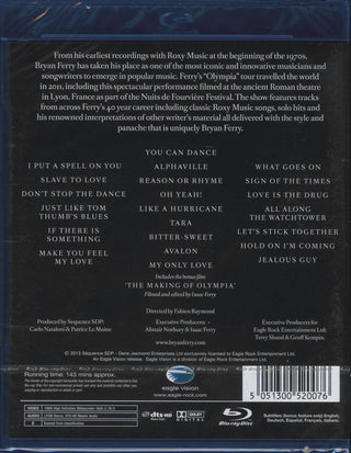 Bryan Ferry : Live In Lyon (Nuits De Fourvière) (Blu-ray, Multichannel)