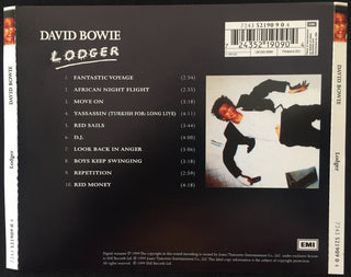 David Bowie : Lodger (CD, Album, Enh, RE, RM)
