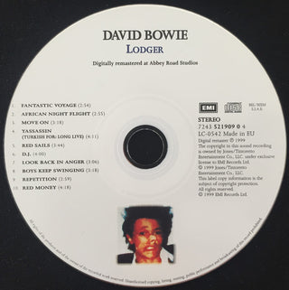 David Bowie : Lodger (CD, Album, Enh, RE, RM)