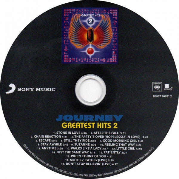 Journey : Greatest Hits 2 (CD, Comp, RM)