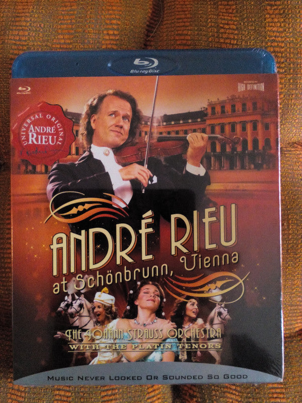 André Rieu & Johann Strauss Orchestra* With The Platin Tenors : At Schönbrunn, Vienna (Blu-ray)