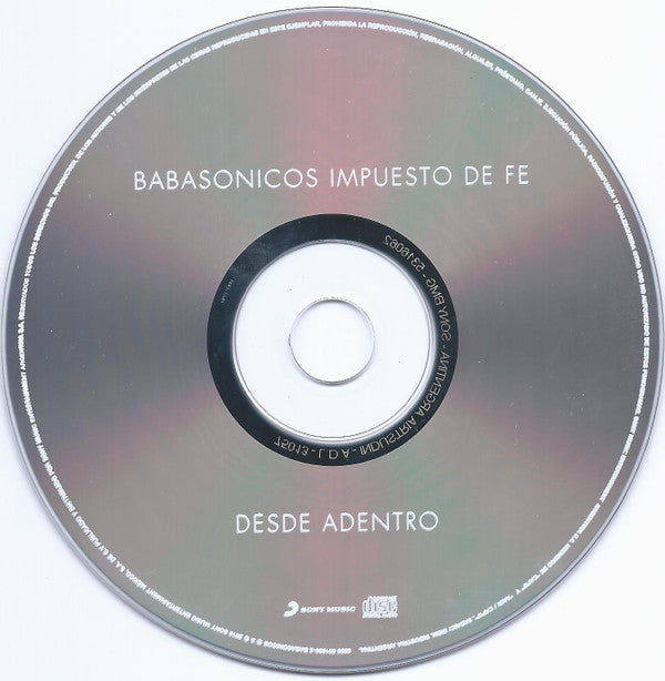 Babasonicos : Impuesto De Fe (CD, Album + DVD, Album, NTSC)