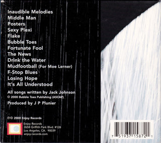 Jack Johnson : Brushfire Fairytales (CD, Album, Dig)