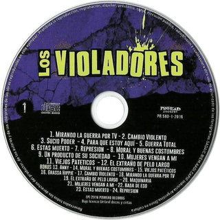 Los Violadores : Fundamentales (81-87) (CD, Album, RE, RM + CD, Album, RE, RM + CD, EP, RE)