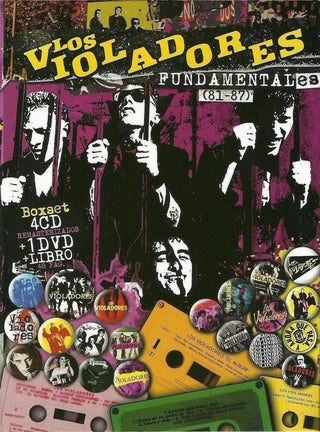 Los Violadores : Fundamentales (81-87) (CD, Album, RE, RM + CD, Album, RE, RM + CD, EP, RE)