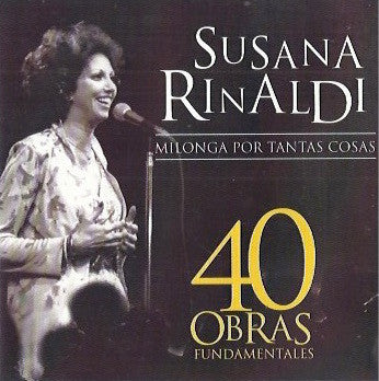 Susana Rinaldi : Milonga Por Tantas Cosas (2xCD, Comp)