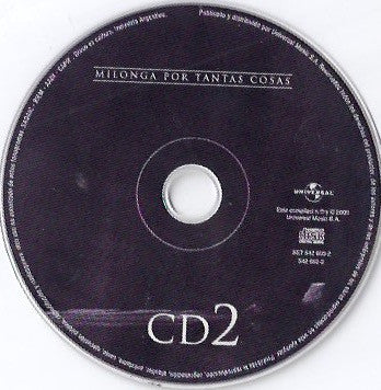 Susana Rinaldi : Milonga Por Tantas Cosas (2xCD, Comp)