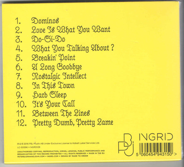 Peter Bjorn And John : Breakin' Point (CD, Album, Ltd)