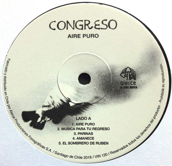 Congreso : Aire Puro (LP, Album, RE)