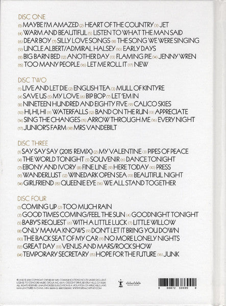 Paul McCartney : Pure McCartney (4xCD, Comp, Dlx, RM)
