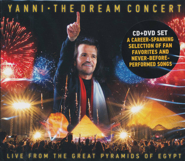 Yanni (2) : The Dream Concert: Live From The Great Pyramids Of Egypt (CD, Album + DVD-V, Album)