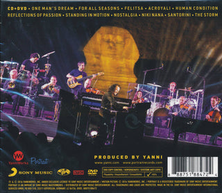 Yanni (2) : The Dream Concert: Live From The Great Pyramids Of Egypt (CD, Album + DVD-V, Album)
