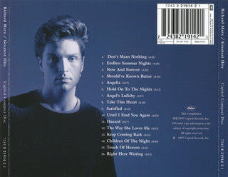Richard Marx : Greatest Hits (CD, Comp, RE)