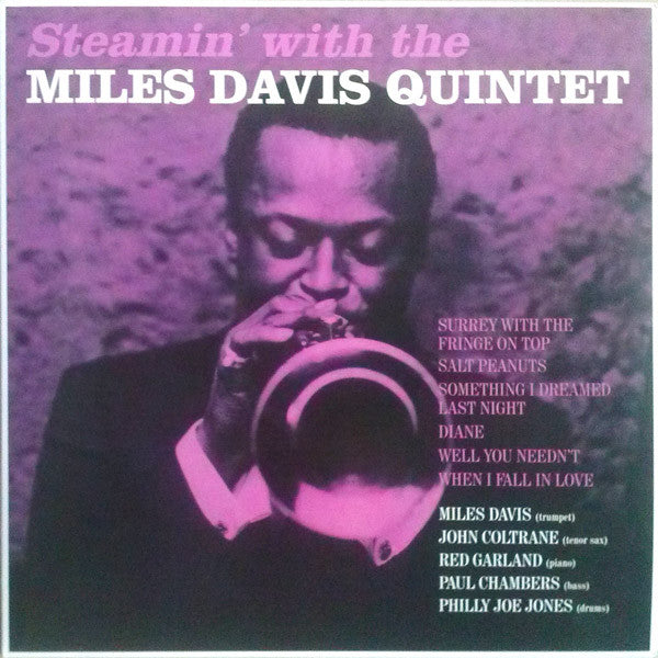 The Miles Davis Quintet : Steamin' With The Miles Davis Quintet (LP, Album, Ltd, RE, 180)