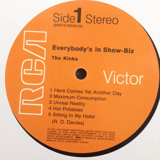The Kinks : Everybody's In Show-Biz (2xLP, Album, RE, RM + LP, Bon + Leg)