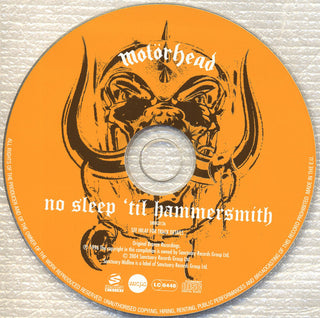 Motörhead : No Sleep 'til Hammersmith (CD, Album, RE)