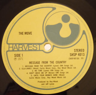 The Move : Message From The Country (LP, Album, RE, 180)