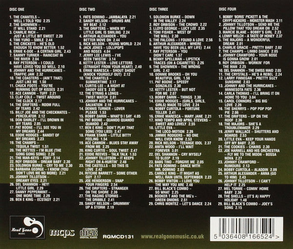 Various : London American 1962 (4xCD, Comp, RM)