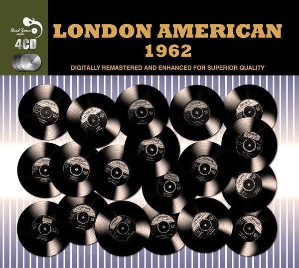 Various : London American 1962 (4xCD, Comp, RM)