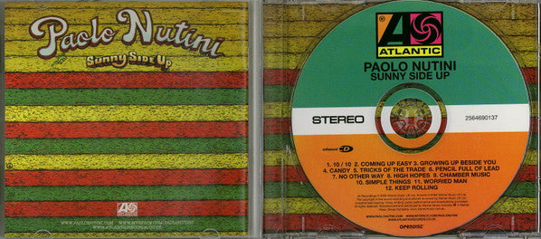 Paolo Nutini : Sunny Side Up (CD, Album, Enh)