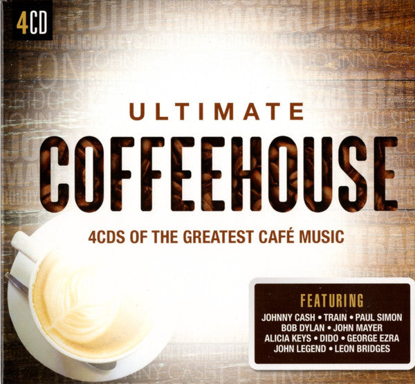 Various : Ultimate Coffeehouse: 4 CDs Of The Greatest Café Music (4xCD, Comp)