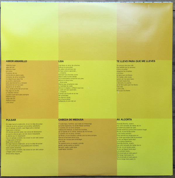 Gustavo Cerati : Amor Amarillo (2xLP, Album, RE)