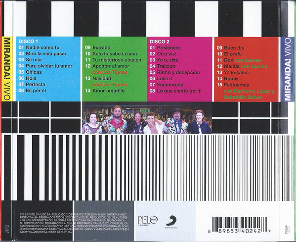 Miranda! : Vivo (2xCD, Album + DVD)